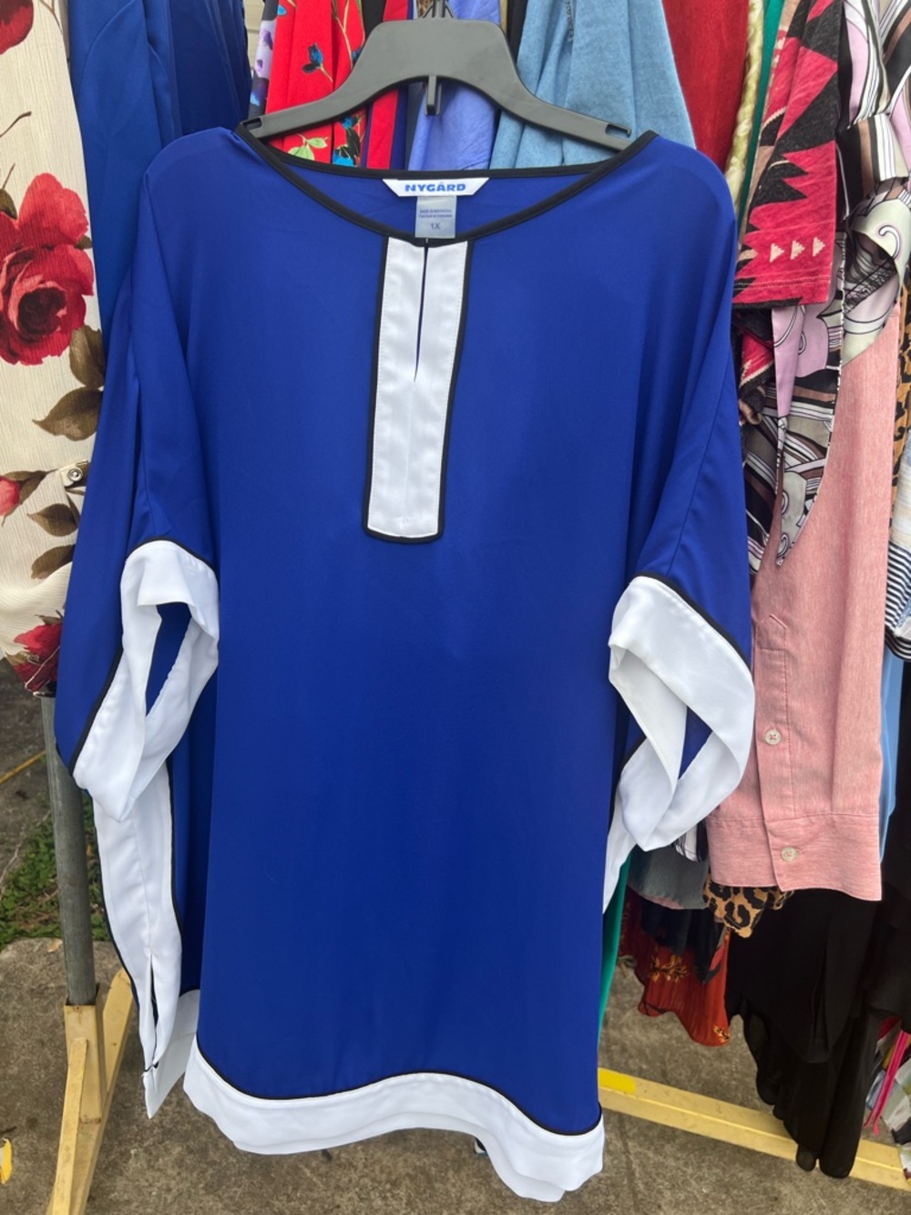 Blue blouse